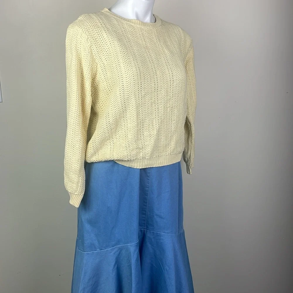 Vintage Open Knit Talbots Petites Sweater